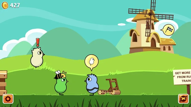Duck Life gameplay screenshot